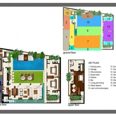 Adasa – Floorplan Villa Adasa - Villa Gallery