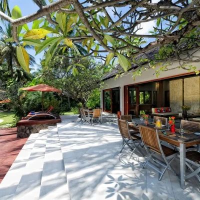 12. The Anandita – Alfresco dining Villa Anandita - Villa Gallery