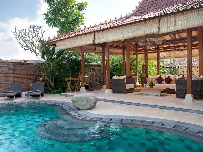 2. Villa Amy – Pool and living pavillion Villa Amy - Villa Gallery