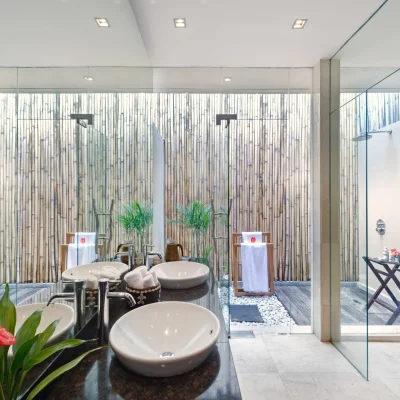 Eshara II – Outdoor bathroom Villa Eshara Complex - Villa Gallery