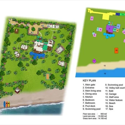 floorplan Villa Anandita - Villa Gallery
