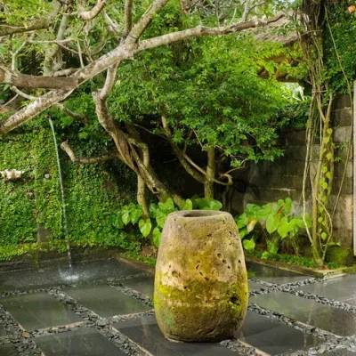 8. Atas Ombak – Master bathroom traditional shower Villa Atas Ombak - Villa Gallery