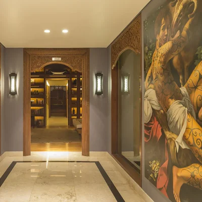 028 Kaba Kaba Estate – Hallway art Villa Kaba Kaba Estate - Villa Gallery