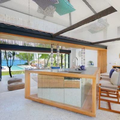 5. Villa Seascape – Kitchen outlook Villa Seascape - Villa Gallery