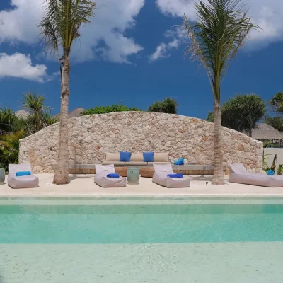 8. Villa Seascape – Poolside sunbeds Villa Seascape - Villa Gallery