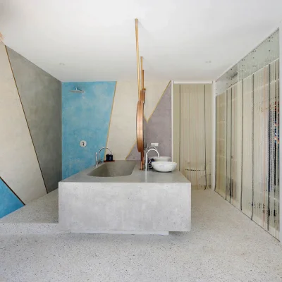 Blue shower Villa Seascape - Villa Gallery