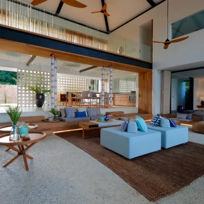 Couch living room Villa Seascape - Villa Gallery