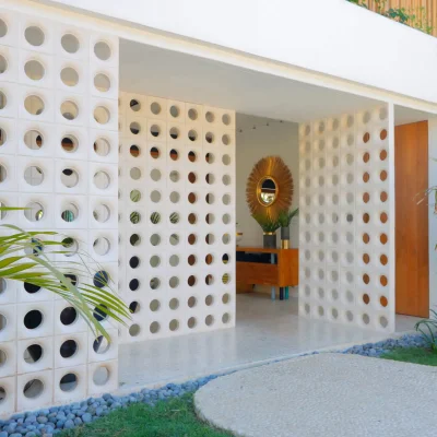Front door Villa Seascape - Villa Gallery