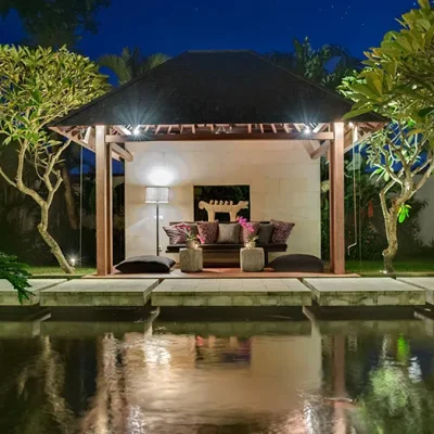 bendega-nui-bale-at-night Villa Bendega Complex - Villa Gallery