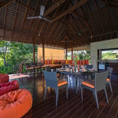 bendega-nui-open-air-dining-area Villa Bendega Complex - Villa Gallery
