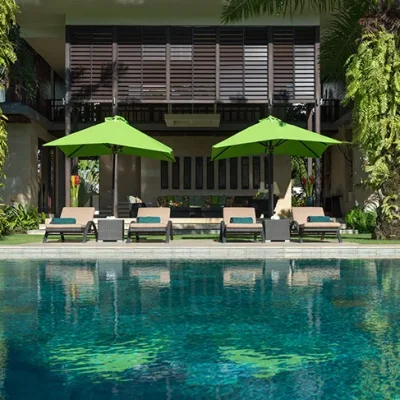 bendega-nui-pool-and-deck-chairs Villa Bendega Complex - Villa Gallery