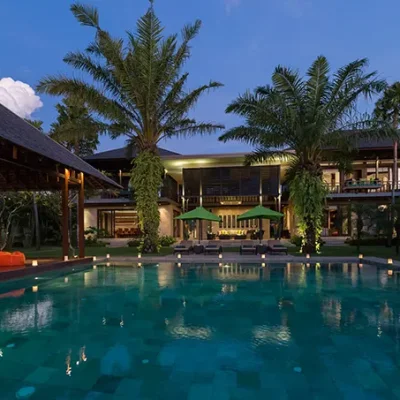 bendega-nui-pool-and-villa-at-night Villa Bendega Complex - Villa Gallery
