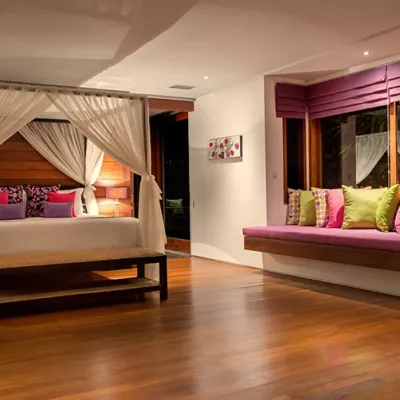 bendega-rato-master-bedroom-at-night Villa Bendega Complex - Villa Gallery