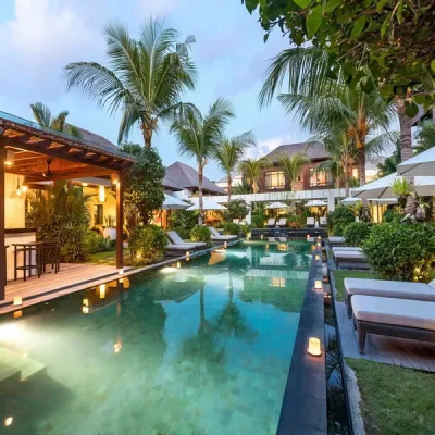 Anam-Ba Pool Evening 04 Villa Anam - Villa Gallery