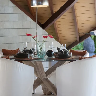 03-The Layar – 3 bedroom – Lunch setting The Layar Villa Twenty - Villa Gallery