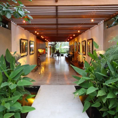 05-Villa Sarasvati – Entrance Villa Canggu Collection - Villa Gallery