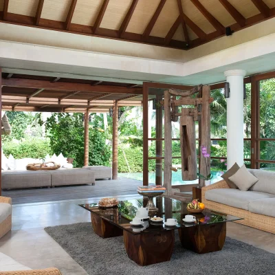 14-Villa Sarasvati – Indoor living Villa Canggu Collection - Villa Gallery