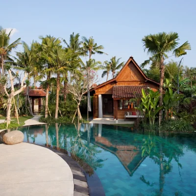 17-DEA Villas – Villa Sati – Pool reflections Villa Canggu Collection - Villa Gallery