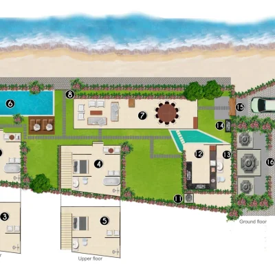 Villa Cemara – Floor plan Villa Cemara - Villa Gallery