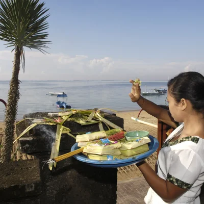 Villa-Cemara-Morning-praying Villa Cemara - Villa Gallery