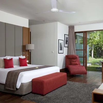 Villa-Dewi-Sri-Downstairs-bedroom-two Villa Canggu Collection - Villa Gallery