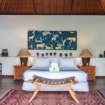 Villa Tiga Puluh Villa Tiga Puluh, a modern tropical villa featuring a private pool, open-air living spaces, lush gardens, and Balinese-inspired architecture for a relaxing stay.
