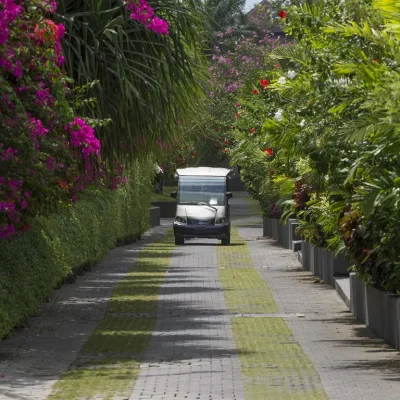 20. The Layar – Floral entrance The Layar Villa Fifteen - Villa Gallery