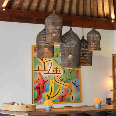 Villa Tiga Puluh Villa Tiga Puluh, a modern tropical villa featuring a private pool, open-air living spaces, lush gardens, and Balinese-inspired architecture for a relaxing stay.