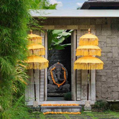 Villa Tiga Puluh Villa Tiga Puluh, a modern tropical villa featuring a private pool, open-air living spaces, lush gardens, and Balinese-inspired architecture for a relaxing stay.