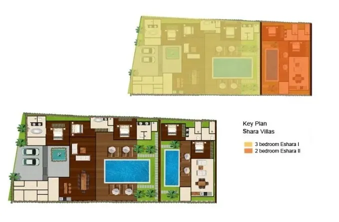 Villa Eshara Five - Floor Plan