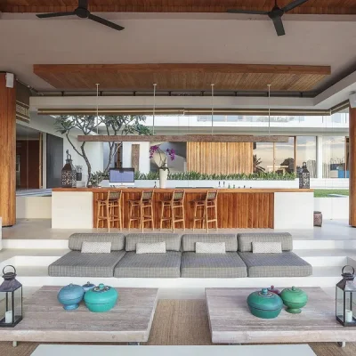 1. The Iman Villa – Open air lounge