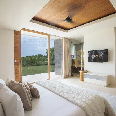 12. The Iman Villa – Guest bedroom two stunning view