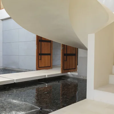 22. The Iman Villa – Entrance and stairwell