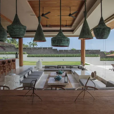 30. The Iman Villa – Living and dining