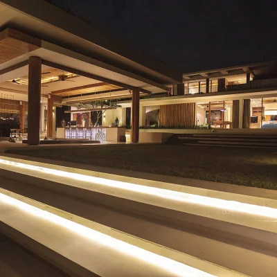 40. The Iman Villa – Night scene