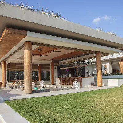 7. The Iman Villa – Main living pavilion