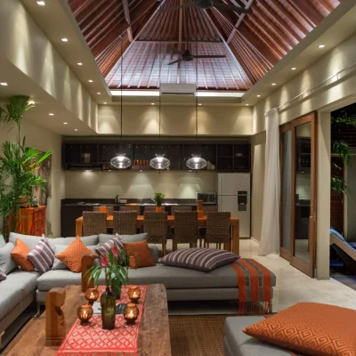 Eshara III – Living, dining and kitchen Villa Eshara Lima - Villa Gallery