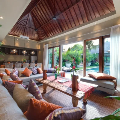 Eshara III – View to pool Villa Eshara Lima - Villa Gallery