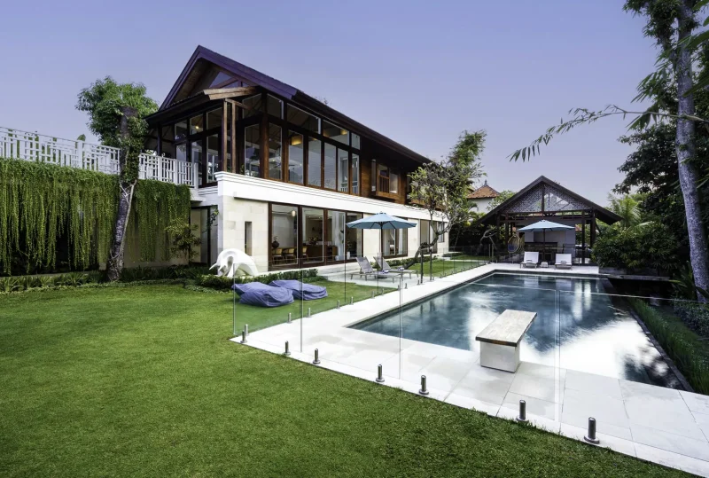 Villa Batusari Cannggu Pool view