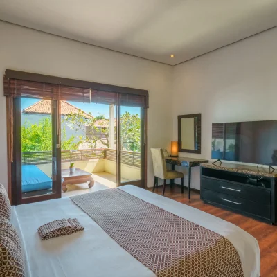 1a – Villa Emmy – Bedroom with a balcony Villa Emmy - Villa Gallery