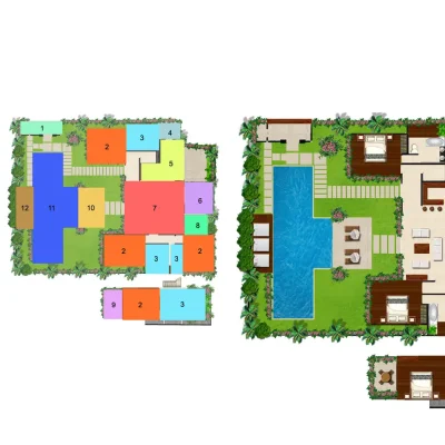 Villa Emmy Floorplan Villa Emmy - Villa Gallery