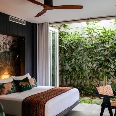23. Rimba – king bed and desk_13_11zon Villa Kasianda Estate - Villa Gallery