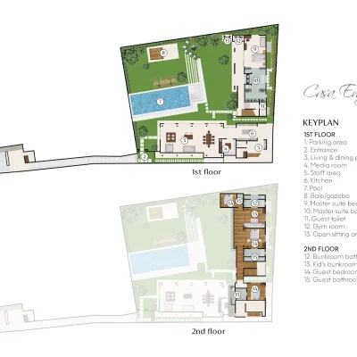 Villa Casa Evaliza Floorplan V2 Villa Casa Evaliza - Villa Gallery