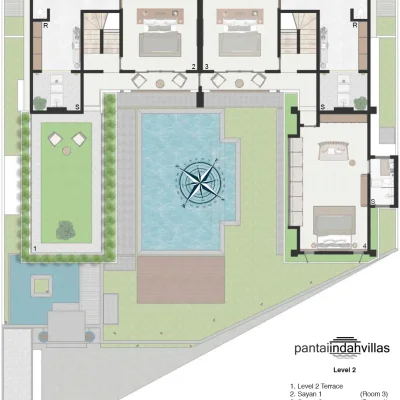 _Level 2 Pantai Indah Villas(High Res) Villa Pantai Indah - Villa Gallery