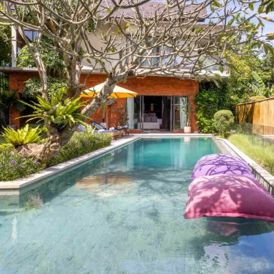 Kimaya pool bamboo fence 7_11zon Bali Villa