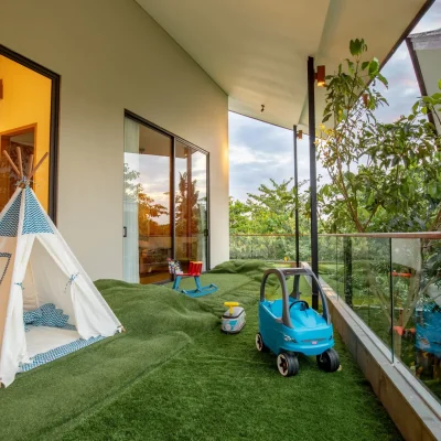Villa Kimaya – Children_s First Floor Terrace Playtime Villa Kimaya - Children_s First Floor Terrace Playtime