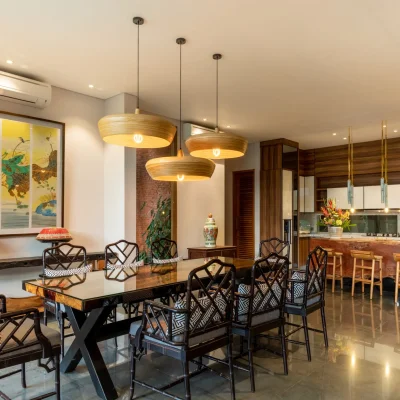 Villa Kimaya Facilities – Indoor Dining Room Villa Kimaya - Villa Gallery