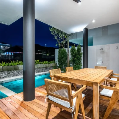 Mandala_Residences_Villas_Bali_19_Evening Villa Mandala Town House Canggu - Villa Gallery