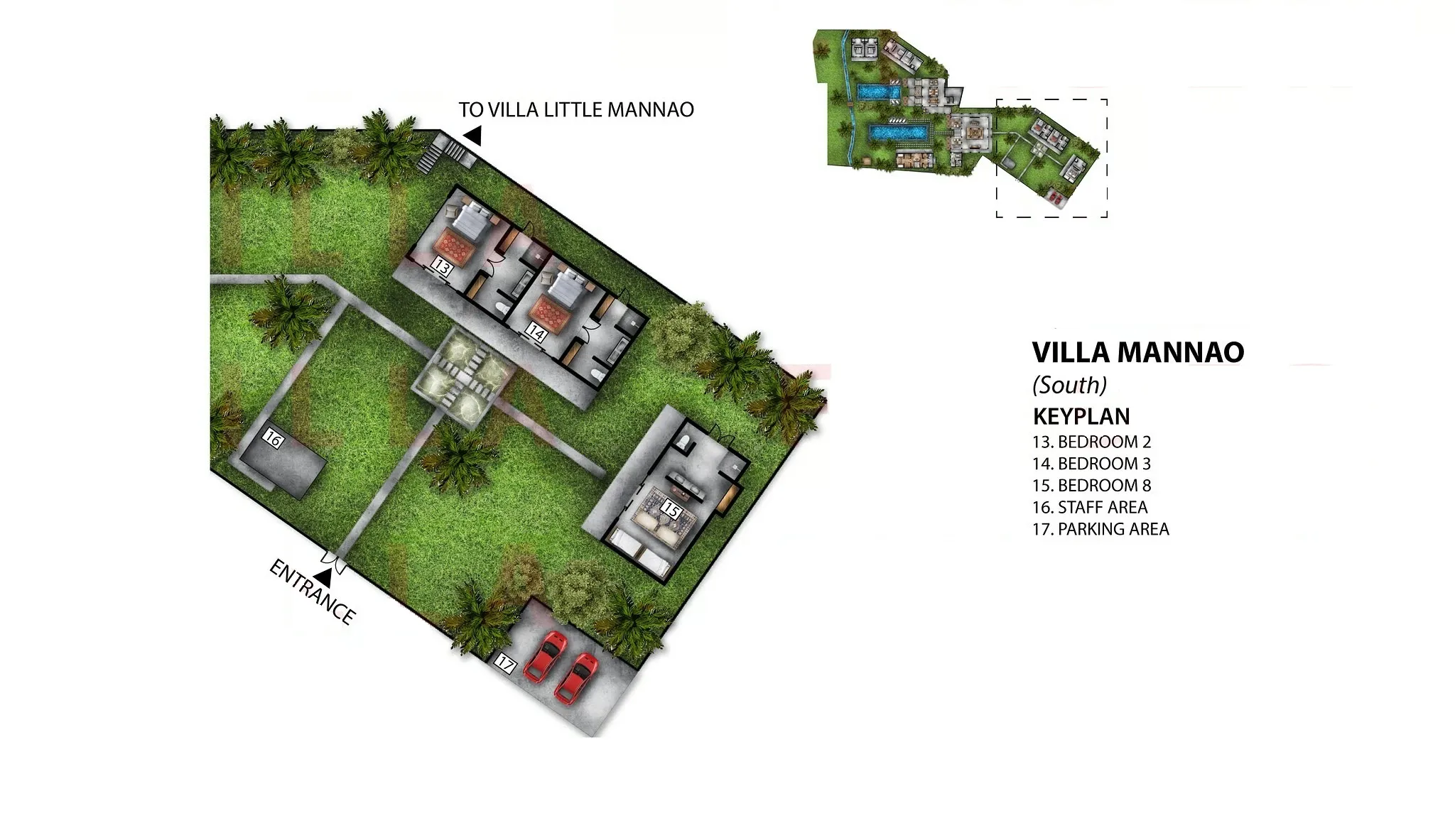 Villa Mannao - Floor Plan