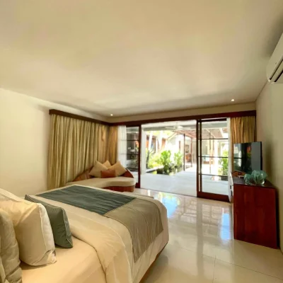 Bedroom._11zon Villa La Seminyak - Villa Gallery